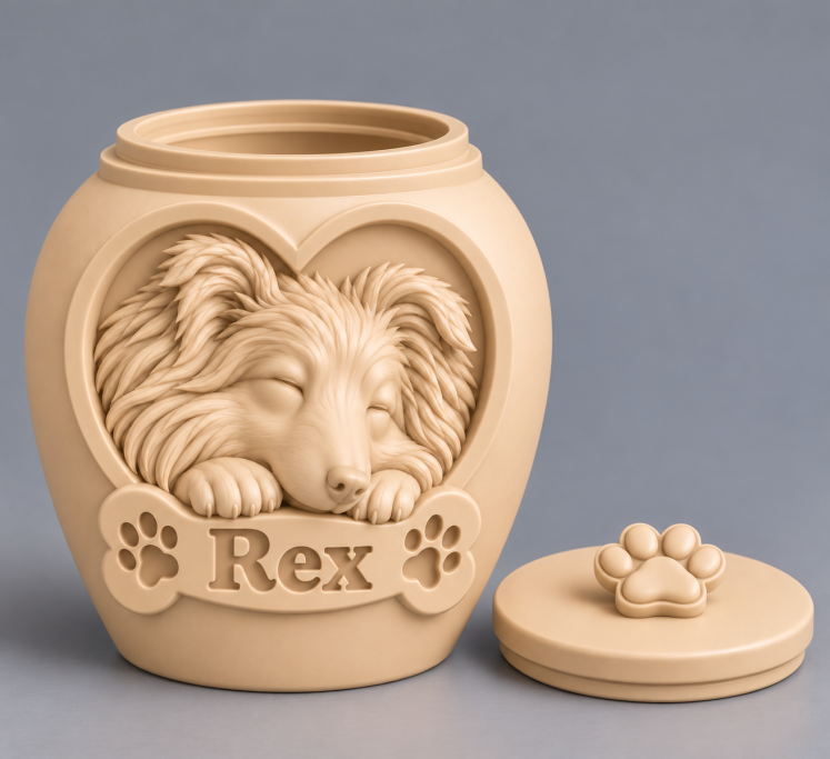 Dieren Urn (voorbeeld)